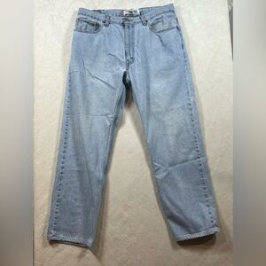 Levi’s 505 Regular Fit Light Wash 38W 34L Vintage Retro Jeans Washed